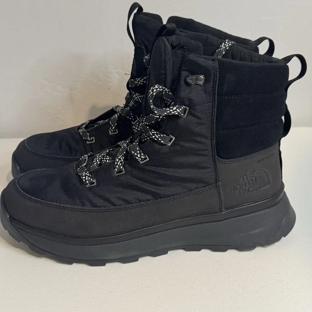 THE NORTH FACE Men's Bergen Waterproof Hiking Boot Black SZ 12.5 Dry vent